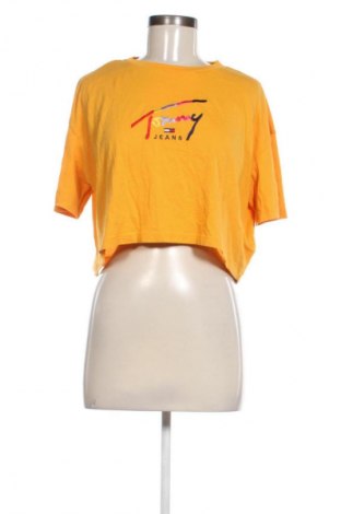 Damen T-Shirt Tommy Jeans, Größe S, Farbe Orange, Preis € 17,46