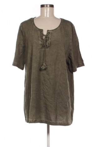 Дамска блуза Ulla Popken, Размер XXL, Цвят Зелен, Цена 14,82 €