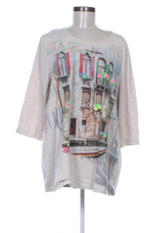 Дамска блуза Ulla Popken, Размер XL, Цвят Многоцветен, Цена 11,24 €