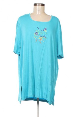 Bluzka damska Ulla Popken, Rozmiar XXL, Kolor Niebieski, Cena 73,99 zł