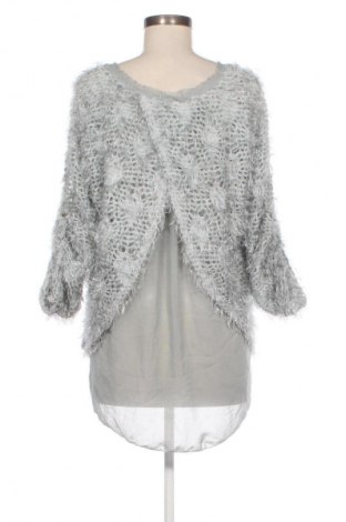 Bluzka damska Made In Italy, Rozmiar M, Kolor Szary, Cena 20,99 zł