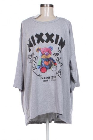 Дамска блуза Unbranded, Размер 5XL, Цвят Сив, Цена 10,00 €