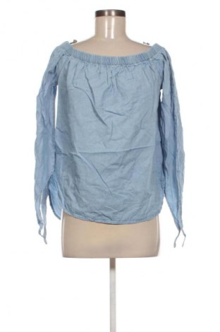 Дамска блуза Yfl Reserved, Размер M, Цвят Син, Цена 4,09 €