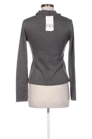 Bluzka damska Zara, Rozmiar S, Kolor Szary, Cena 122,32 zł