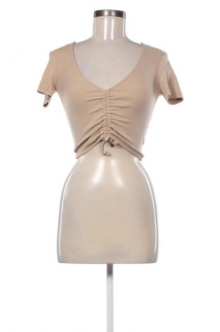 Дамска блуза Zara, Размер S, Цвят Бежов, Цена 10,22 €