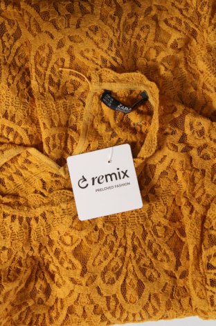 Дамска блуза Zara, Размер M, Цвят Жълт, Цена 6,13 €
