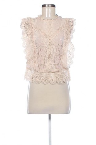 Дамска блуза Zara, Размер S, Цвят Бежов, Цена 10,00 €