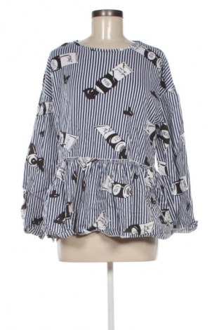 Дамска блуза Zara, Размер L, Цвят Многоцветен, Цена 7,66 €