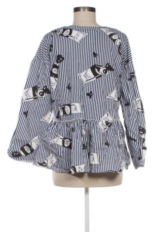 Дамска блуза Zara, Размер L, Цвят Многоцветен, Цена 7,66 €