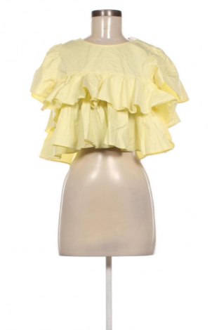 Bluză de femei Zara, Mărime M, Culoare Galben, Preț 41,99 Lei