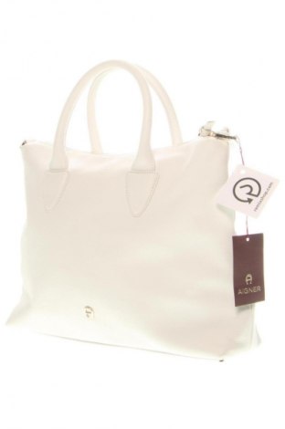 Γυναικεία τσάντα Aigner, Χρώμα Λευκό, Τιμή 375,27 €