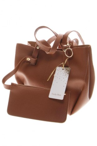 Geantă de femei Lucky Bees, Culoare Maro, Preț 494,99 Lei