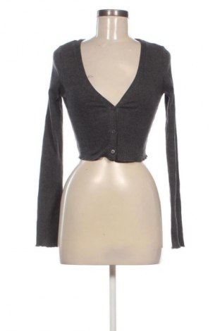 Damski kardigan Bershka, Rozmiar S, Kolor Szary, Cena 21,99 zł