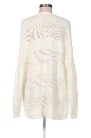 Damen Strickjacke Hollister, Größe S, Farbe Weiß, Preis € 7,99