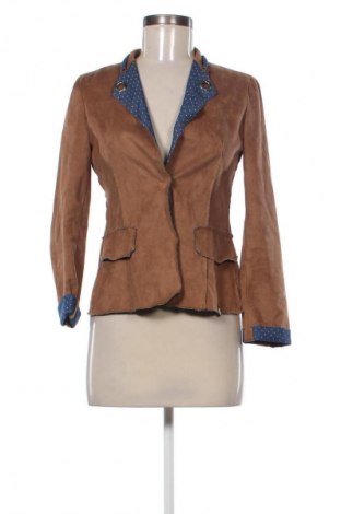 Damski kardigan Le Streghe, Rozmiar M, Kolor Brązowy, Cena 206,32 zł