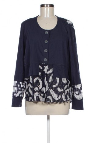 Γυναικεία ζακέτα Mona Lisa, Μέγεθος XL, Χρώμα Μπλέ, Τιμή 7,99 €