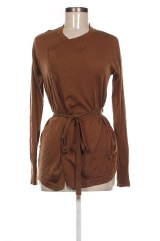 Γυναικεία ζακέτα Oui, Μέγεθος S, Χρώμα Καφέ, Τιμή 17,99 €