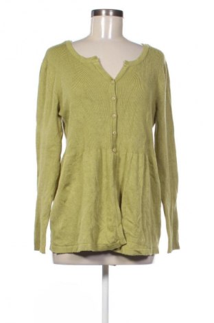 Γυναικεία ζακέτα Rainbow Collection, Μέγεθος XL, Χρώμα Πράσινο, Τιμή 14,74 €