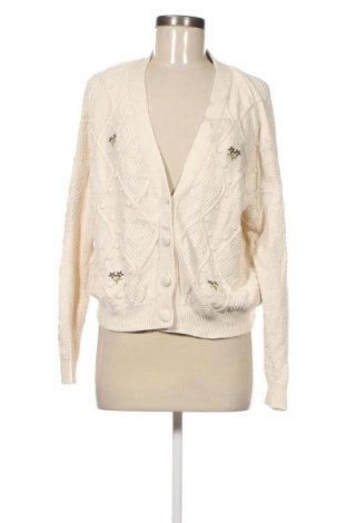 Damen Strickjacke Stradivarius, Größe S, Farbe Ecru, Preis € 6,99