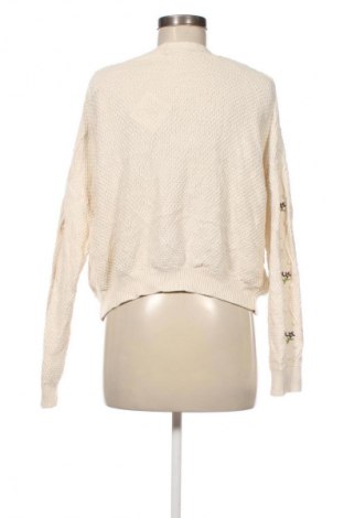 Damen Strickjacke Stradivarius, Größe S, Farbe Ecru, Preis € 6,99