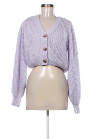 Damen Strickjacke Tally Weijl, Größe L, Farbe Lila, Preis 15,00 €