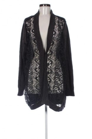 Damski kardigan Ulla Popken, Rozmiar XL, Kolor Czarny, Cena 112,53 zł