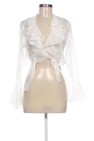 Damen Strickjacke Unbranded, Größe L, Farbe Weiß, Preis 11,99 €