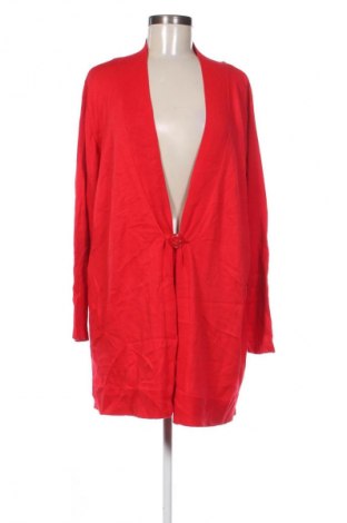 Damski kardigan Via Appia, Rozmiar 3XL, Kolor Czerwony, Cena 88,99 zł