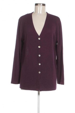Damen Strickjacke Via Appia, Größe M, Farbe Lila, Preis € 6,99