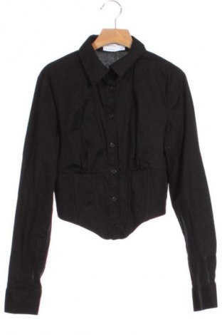 Дамска риза Bershka, Размер S, Цвят Черен, Цена 12,69 €
