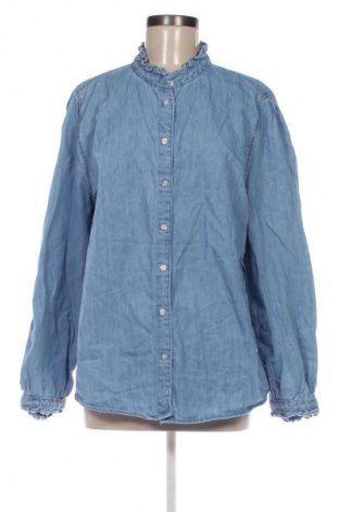 Cămașă de femei H&M, Mărime XL, Culoare Albastru, Preț 50,99 Lei