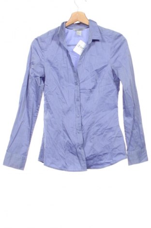Дамска риза H&M, Размер XS, Цвят Син, Цена 6,13 €