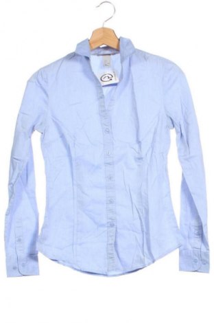 Cămașă de femei H&M, Mărime XS, Culoare Albastru, Preț 39,99 Lei