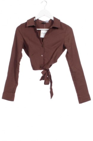Дамска риза H&M Divided, Размер XS, Цвят Кафяв, Цена 3,57 €