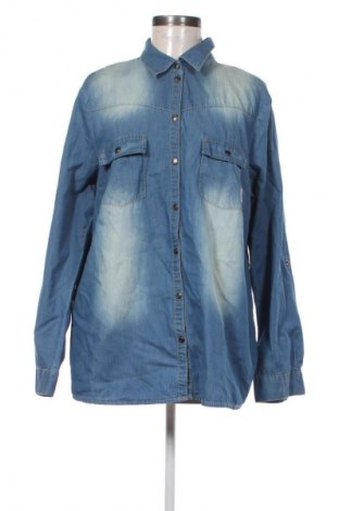 Дамска риза John Baner, Размер XXL, Цвят Син, Цена 13,29 €