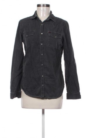 Дамска риза Pull&Bear, Размер M, Цвят Черен, Цена 4,60 €