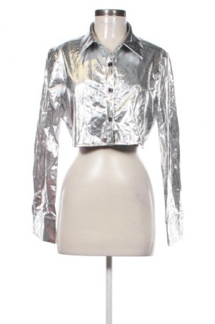 Дамска риза SHEIN, Размер M, Цвят Сребрист, Цена 4,09 €