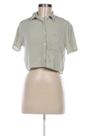 Дамска риза Stradivarius, Размер S, Цвят Зелен, Цена 12,85 €