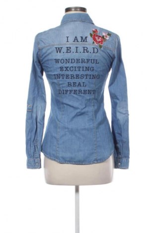 Damenbluse Stradivarius, Größe S, Farbe Blau, Preis 13,00 €