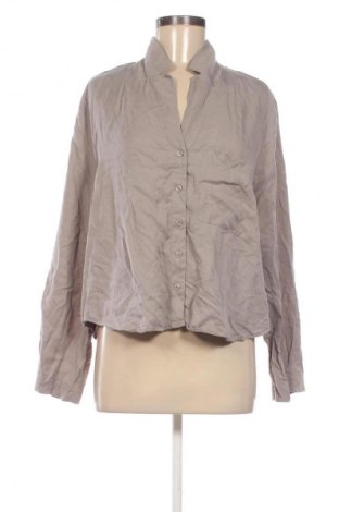 Дамска риза Weekday, Размер L, Цвят Сив, Цена 6,13 €