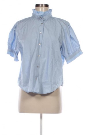 Дамска риза Zara, Размер L, Цвят Син, Цена 14,00 €