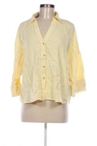 Cămașă de femei Zara, Mărime M, Culoare Galben, Preț 50,99 Lei