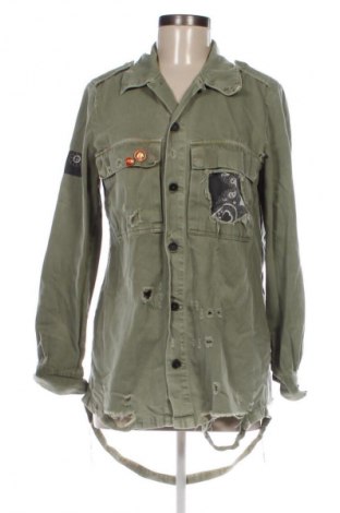 Дамска риза Zara, Размер S, Цвят Зелен, Цена 14,00 €