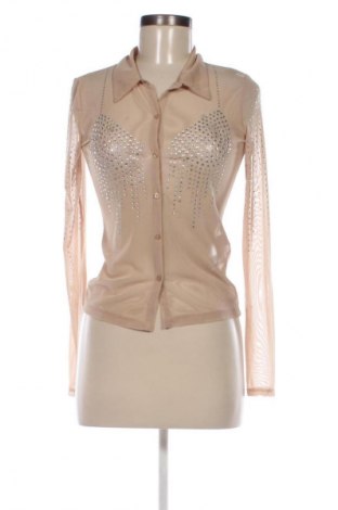 Дамска риза Zara, Размер M, Цвят Бежов, Цена 31,65 €