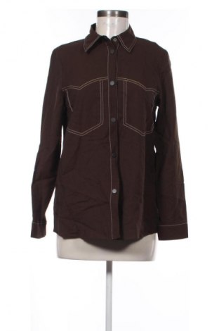 Дамска риза Zara, Размер M, Цвят Кафяв, Цена 20,45 €