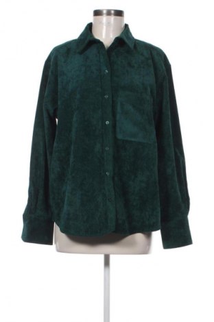 Дамска риза Zara, Размер L, Цвят Зелен, Цена 8,18 €
