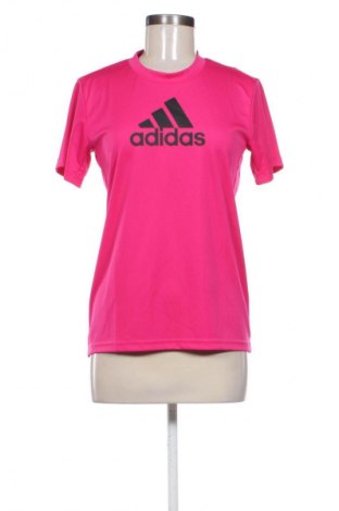 Γυναικείο t-shirt Adidas, Μέγεθος S, Χρώμα Ρόζ , Τιμή 14,00 €