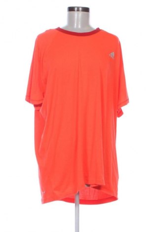 Damen T-Shirt Adidas, Größe XXL, Farbe Orange, Preis € 16,99