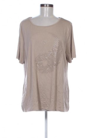 Damski T-shirt Ambria, Rozmiar XL, Kolor Beżowy, Cena 32,99 zł