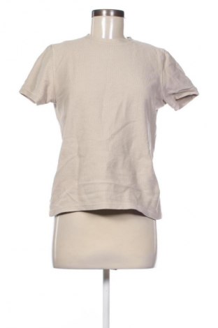 Дамска тениска Bershka, Размер XS, Цвят Бежов, Цена 9,00 €